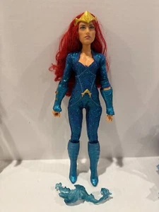 Mattel DC Aquaman Princess Mera Amber Heard Action Figure Doll 12" 2018 - Picture 1 of 1