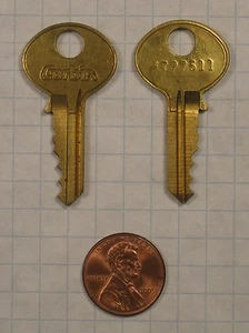CORBIN PIN TUMBLER CUT KEY #4T77511 (TIP-TO-BOW) FROM BLANK #8618C-R1 - Picture 1 of 2