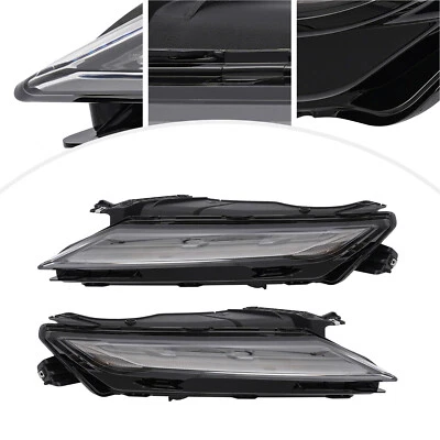 Pair For 2023-24 Chevy Blazer Upper LED Daytime Running Lights Fog Lights LH+RH - Image 1 of 4