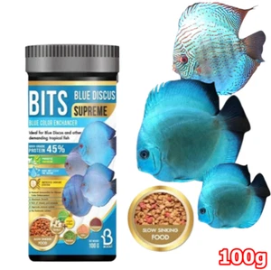POMPADOUR ALIMENTO PARA PECES ACELERA EL CRECIMIENTO DEL COLOR MEJORA EL TONO AZUL BIST DISCO 100G - Imagen 1 de 7