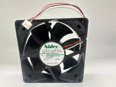 NIDEC U80T24MUA7-53J241 8025 DC24V 0.09A 3-Pin Inverter Cooling Fan - Image 1 of 2