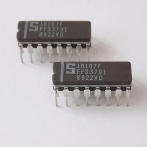 1x Signetics 10107F IC DIP16 - Picture 1 of 3