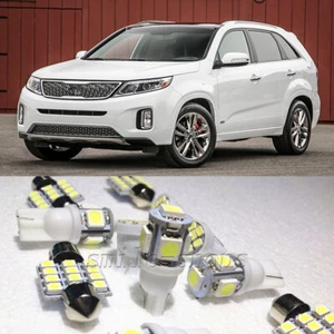 Kit de paquete de luz interior LED xenón blanco 14 piezas 6000K para KIA Sorento 2011-2014 - Imagen 1 de 6