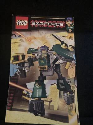 Lego Manual Only Exo Force 8100 Ryo Instructions - Image 1 of 4