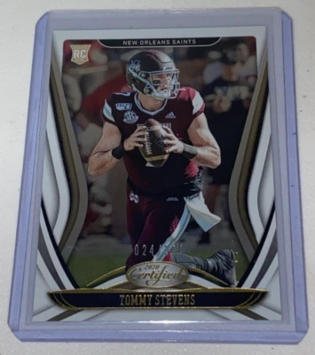 2020 Panini Certified Mirror Tommy Stevens RC Rookie /399 #191 - Image 1 of 2