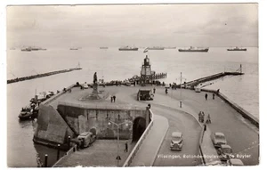 Vintage Postcard Photo Vlissingen Netherlands Boulevard de Ruyter old cars 1963 - Picture 1 of 2