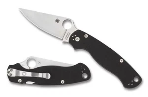 Spyderco Knives Para Millitary 2 G-10 CPM-S45VN Knife - Black Handle - C81GP2 - Picture 1 of 1