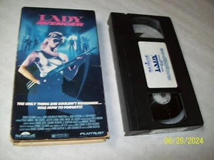 Lady Avenger VHS Action 1989 Southgate Tested Rare Revenge Hard 2 Find OOP - Picture 1 of 3