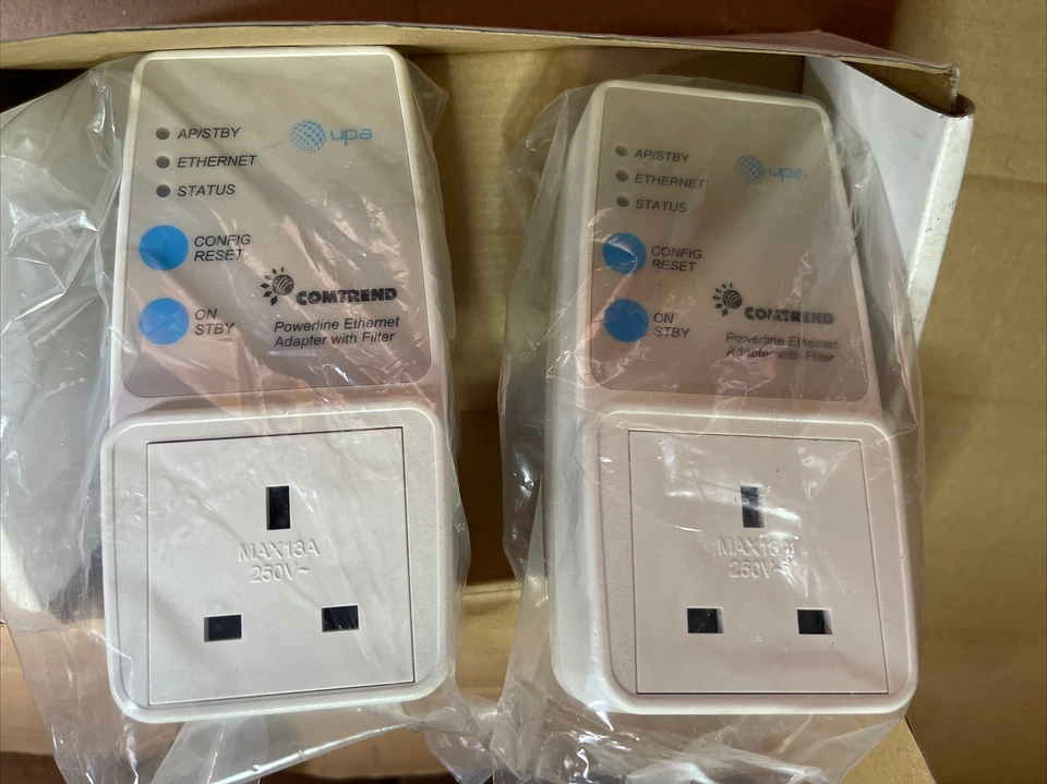 COMTREND POWERGRID 902 POWERLINE ETHERNET ADAPTERS PAIRS - Image 1 of 1