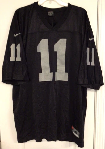 Vintage Sebastian Janikowski #11 Oakland Las Vegas Raiders Nike Team Jersey XL Cover