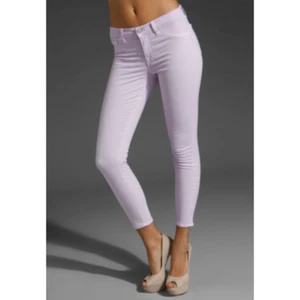 Jean Capri 26 mezclilla suave púrpura suave púrpura suave colorway - Imagen 1 de 10