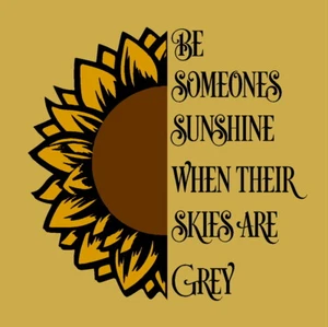 ARTÍCULO DE PLANTILLA REUTILIZABLE 9147 I ~10"x10"~ BE SOMEONES SUNSHINE- Plantillas Mylar - Imagen 1 de 1
