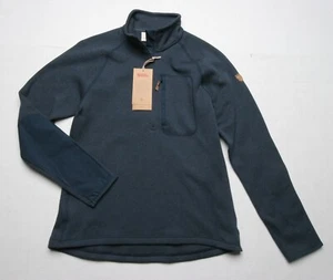 FjallRaven Women Ovik Fleece Half Zip (S) Navy 87155 - Picture 1 of 1