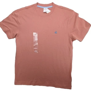 Brooks Brothers T-Shirt Mens Small Pale Red 100% Cotton Golden Fleece Logo - Picture 1 of 12