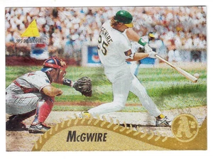 1995 PINNACLE #196 MARK McGWIRE MUSEUM COLLECTION - Foto 1 di 1