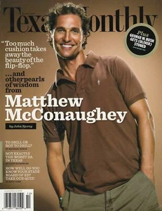 Texas Monthly Magazine Oktober 2008 Matthew McConaughey Cover - Bild 1 von 1
