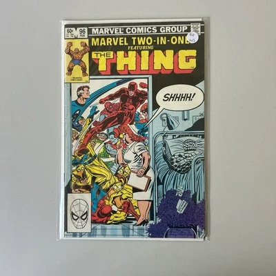 Marvel Comics MARVEL TWO-IN-ONE #96 (1983) in FINE condition - image 1 of 2
