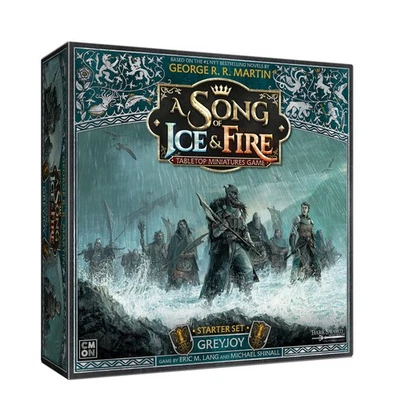 A Song of Ice and Fire Tabletop Miniatures Game House Greyjoy Starter Set - R... - Image 1 of 4