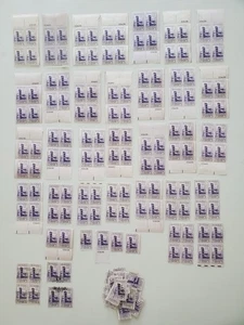 Scott 857 America Printing Tercentenary 1939 3c US Plate Blocks Total 168 Stamps - Picture 1 of 10