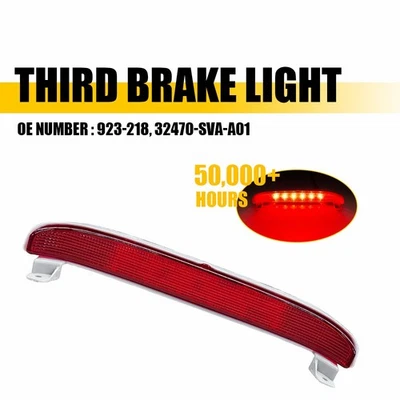 Tercera luz de freno 3RD lámpara de carga roja ajuste Honda Civic EX 2006-2011 cupé de 2 puertas Foto 1 de 4