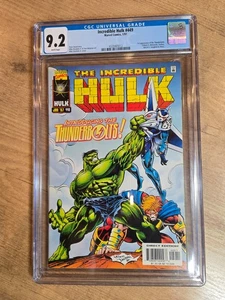 Incredible Hulk #449 CGC 9.2 Marvel Comics 1997 - 1st Appearance of Thunderbolts - Picture 1 of 3