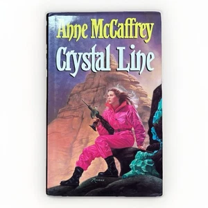 Crystal Line First Edition by Anne McCaffrey HCDJ 1992 UK - Picture 1 of 5