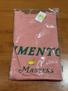 2025 Size Large Masters Tournament Pimento T-Shirt Red - Picture 1 of 3
