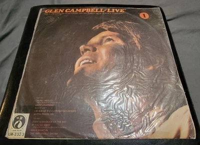 GLEN CAMPBELL-LIVE-TAWAIN 2 LP SET-NICE COPY-PLAY TESTED-VINYL - Image 1 of 4