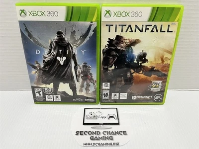 Microsoft Xbox 360 TitanFall and Destiny Games Bundle Complete - Free Ship - Image 1 of 4
