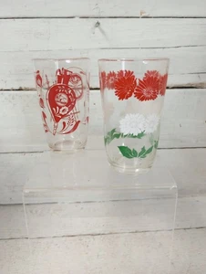 2er Set Vintage Swanky Swig Saftgläser Retro Landhaus - Bild 1 von 7
