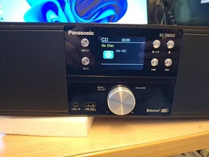 Panasonic Bluetooth Music System SC-DM202 DAB+/FM/CD/USB/LINE IN - ohne Fernbedienung..#5 - Bild 1 von 5