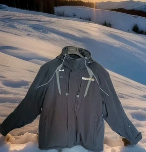 Spyder XT.L Mens Large Ski/Snowboard Jacket Coat X-Static 20,000mm Thinsulate - Picture 1 of 24