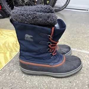 Sorel Herren Lug Sohle Schnürstiefel Wasserdicht Kampfstiefel Kamel Größe 11 Blau - Bild 1 von 8