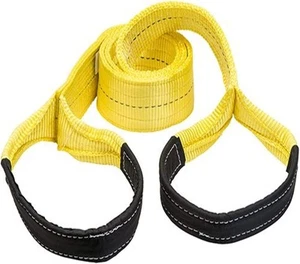 Heavy Duty Cargo Lift Sling Strap 4"x10' Flat Loop Webbing Lifting Hoist Belt - Picture 1 of 5