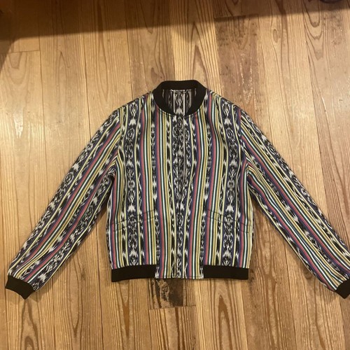 SAINT LAURENT (YSL) Giacca blusa reversibile Saint Laurent 2017 cotone seta taglia 48 multicolore