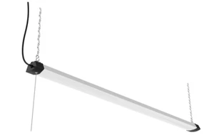 DYMOND 4FT 40W Wraparound LED Shop Light Fixture with Pull Chain Daylight White - Picture 1 of 7