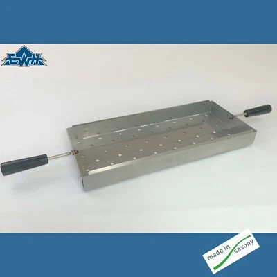 EWH Edelstahl Aschekasten Kohlekasten für z.B. Schaschlikgrill Thüros Baikal