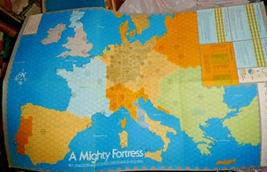 SPI Wargame Mighty Fortress,  MAP ONLY - Picture 1 of 1