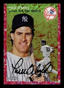 2023 Topps Chrome Platinum Paul O'Neill Fuchsia TOILE REFRACTOR /100 #93 - Bild 1 von 2