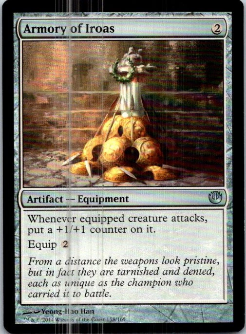 Armory Of Iroas Magic The Gathering Journey Into Nyz Light Play - Image 1 of 1