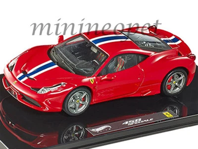 HOT WHEELS ELITE BLY45 FERRARI 458 ITALIA SPECIALE 1/43 DIECAST MODELO COCHE ROJO Foto 1 de 2