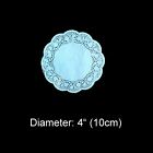100 X Paper Doily Doilies Round White Lace Table Decoration Diy Craft Party