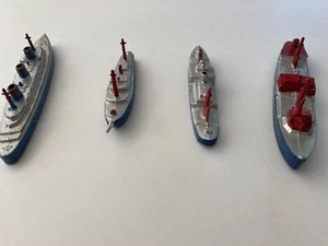 4 Tootsie Toy Ships Vintage Collection; Diecast - Picture 1 of 17