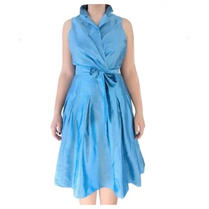 JONES New York Womens Dress Size 16 40s 50s Retro Trad Wife Fit & Flare Mad Men - Picture 1 of 8