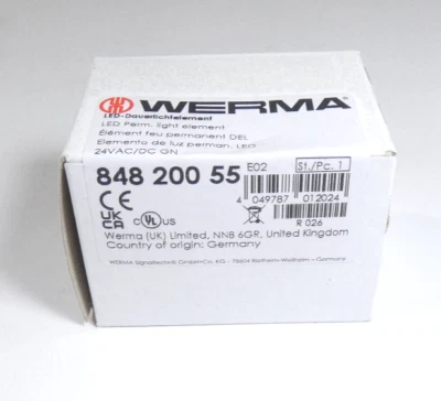 Werma Signaltechnik LED-Dauerlichtelement | 24VAC/DC | 848 200 55 - Bild 1 von 4