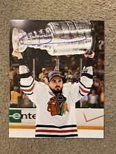 Dave Bolland Signed 2013 Stanley Cup Blackhawks 8x10 Photo
