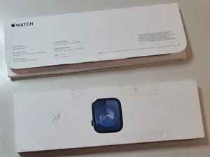 Apple Watch Series 9 Midnight 45mm w/Black Sport Band MR9A3LL/A A2980 - MODERATE - Zdjęcie 1 z 4
