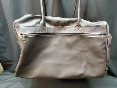 Bolso de viaje grande de cuero LAGERFELD Foto 1 de 4