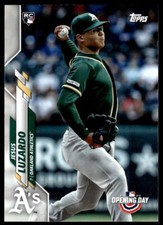 2020 Topps Opening Day Jesus Luzardo Rookie Oakland Athletics #105 R15