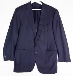 Cappotto Samuelsohn Performance Uomo Loro Piana Extreme Sport 42 Blu a Quadri - Foto 1 di 13